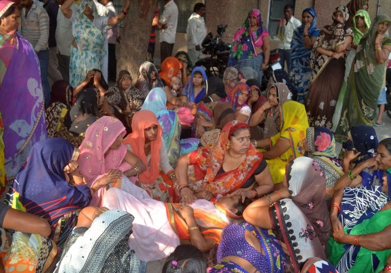रोडवेज बस ने बाइक सवार सहित दो को रौंदा