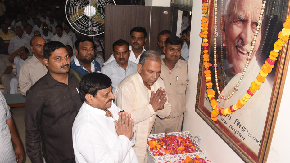 Shivpal statement about samajwadi party national president 