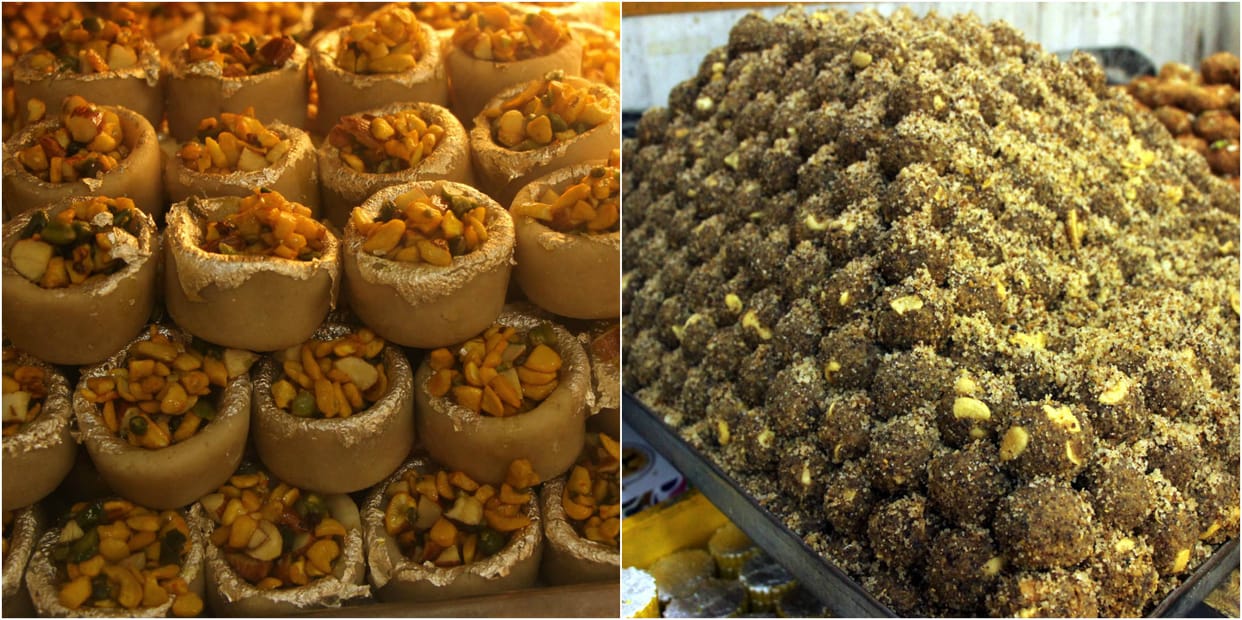 diwali special sweets attract customers 