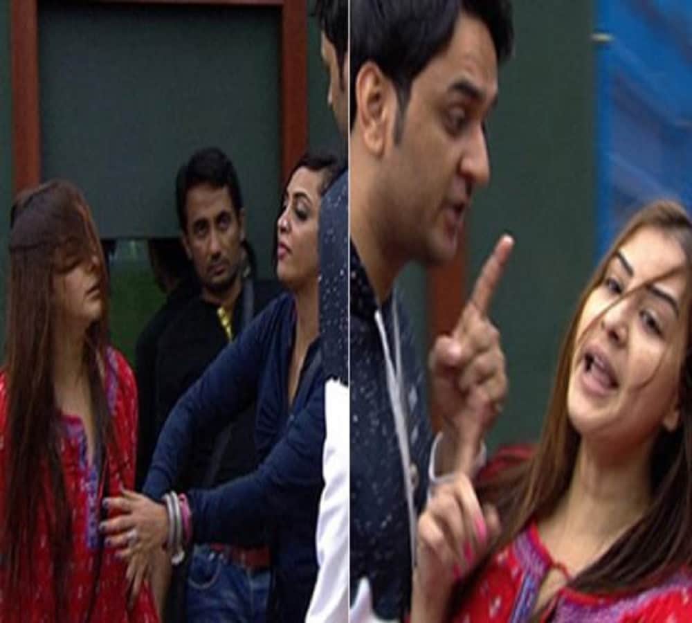 bigg boss 11 contestant vikas gupta kisses shipla in jail 