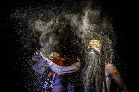 tantrik puja in maikarnika ghat varanasi at kaalratri