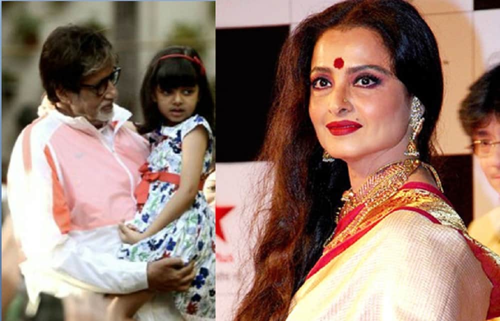 What Happened When Aaradhya Bachchan Met Rekha At Ambani party