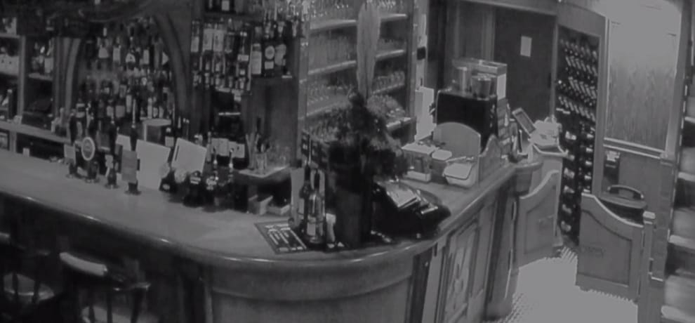 This pub known as most haunted in britain after come out this cctv