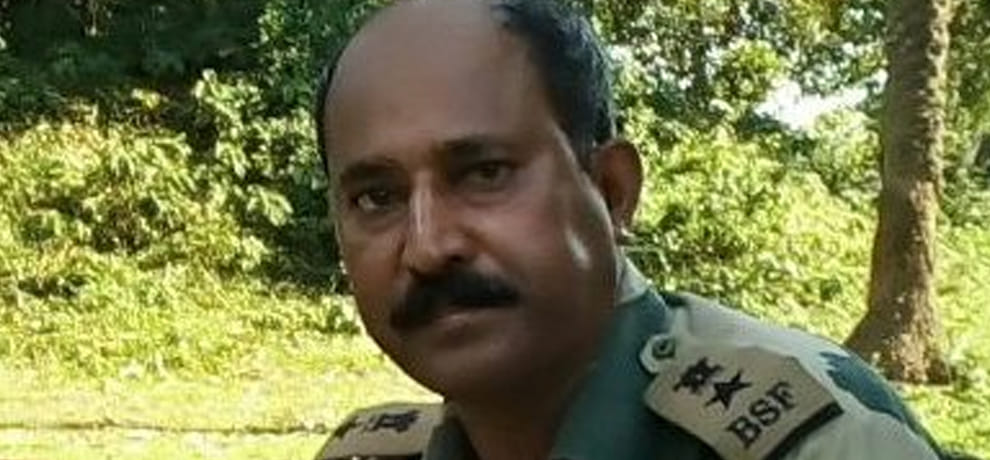 BSF commandant has sccumbed after he was attacked by smugglers in tripura