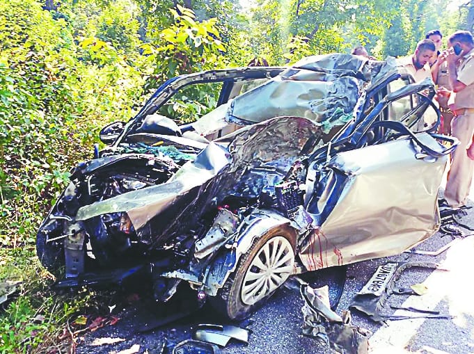 Four people killed in road accident in saharanpur