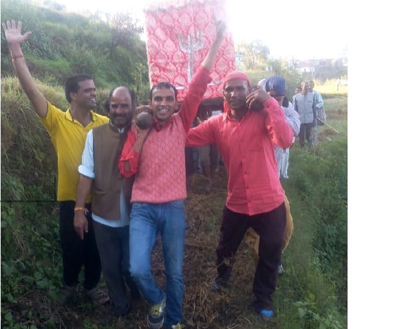 Mother Bhagwati's Dola Rath Yatra will be out today in Madelk