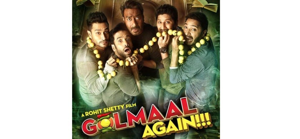 GOLMAAL AGAIN 200 CRORE BOX OFFICE COLLECTION OF OVERSEAS AFTER ONE WEEK