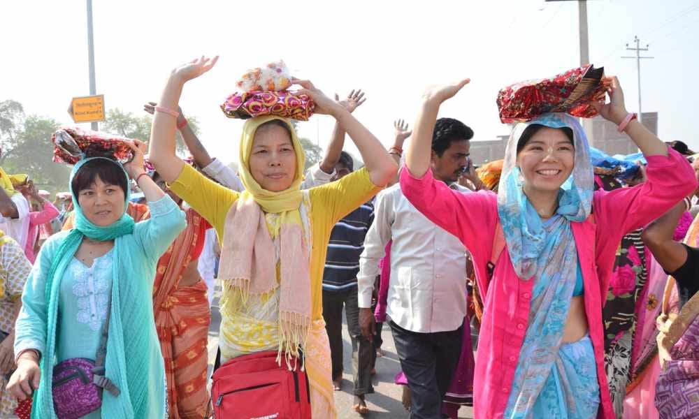gorvardhan puja celebration in mathura