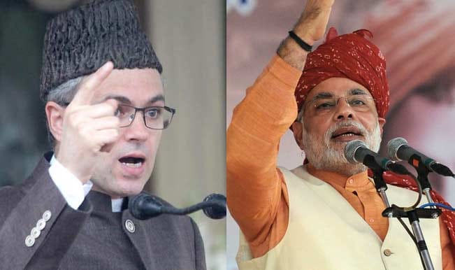 OMAR ABDULLAH THANKS TO NARENDRA MODI