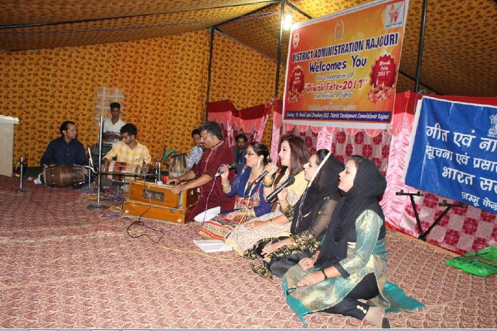 event on diwali in rajouri