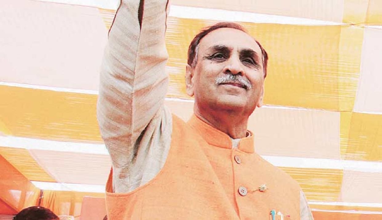 gujarat election 2017 cm vijay rupani tweeted on rahul gandhi and up civic poll 2017