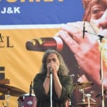 Singer Lucky Ali performing at Sher-i-Kashmir International Conference Centre lawns in Srinagar