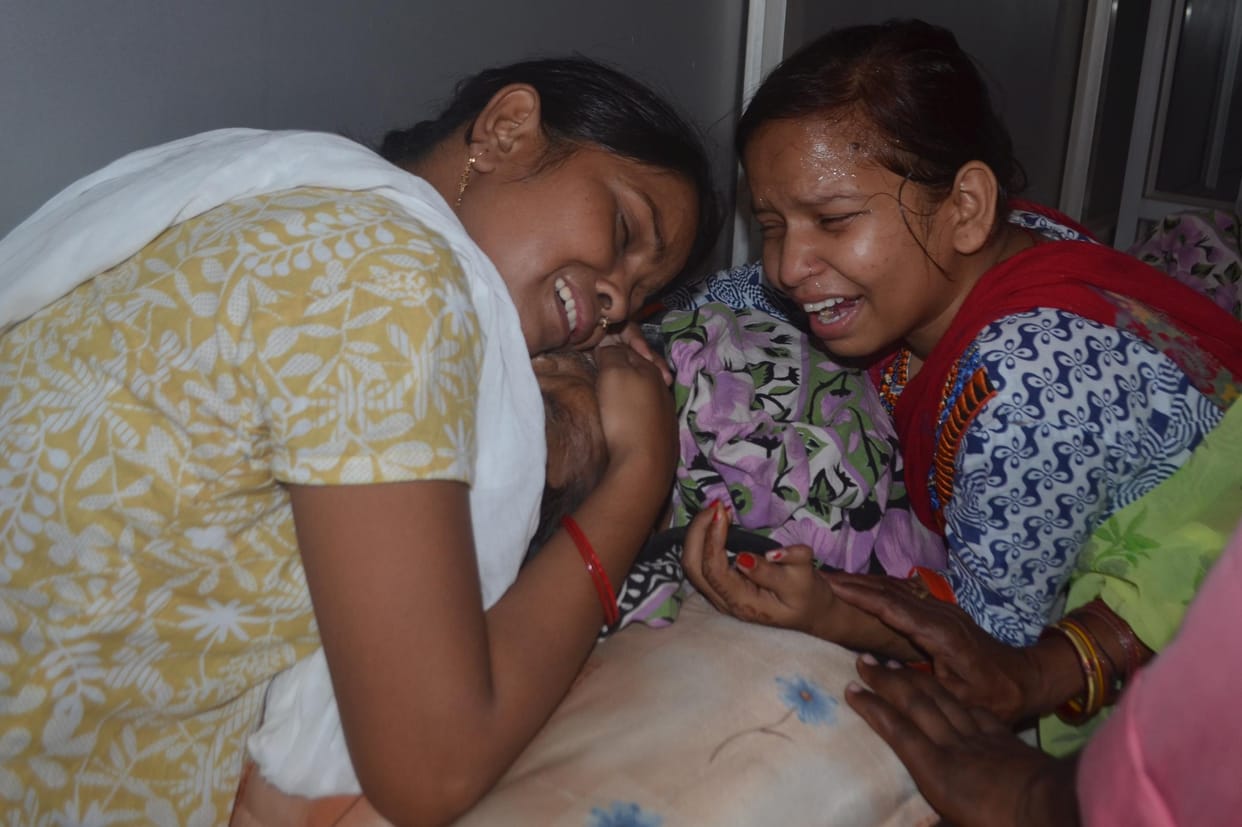 Man died due to lack of oxygen