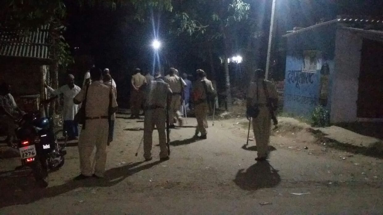 मूर्ति विसर्जन के दौरान दो समुदायों के बीच विवाद