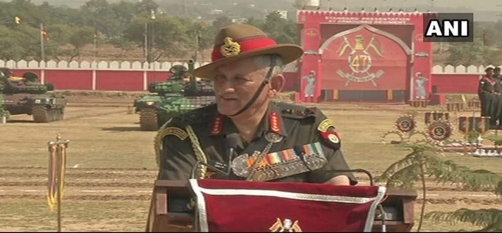 Army Chief said in J&K,  govt, Police and administration are concerned happening due to social media