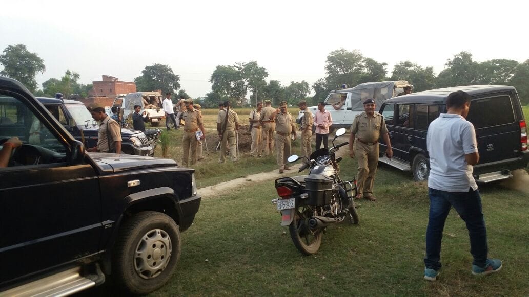 communal clash in azmagarh for idol immersion