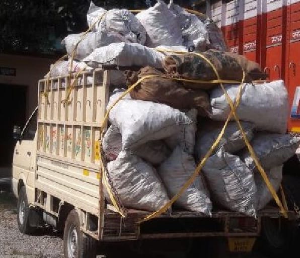 Charcoal seized in Ramnagar