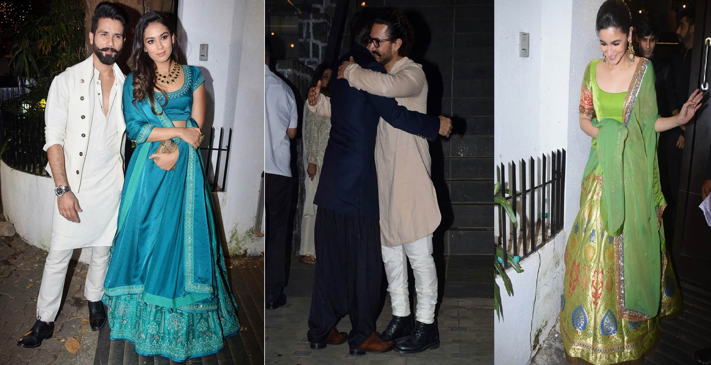 Shahrukh khan and Ranbir kapoor made such a move at Aamir khan Diwali party video being viral