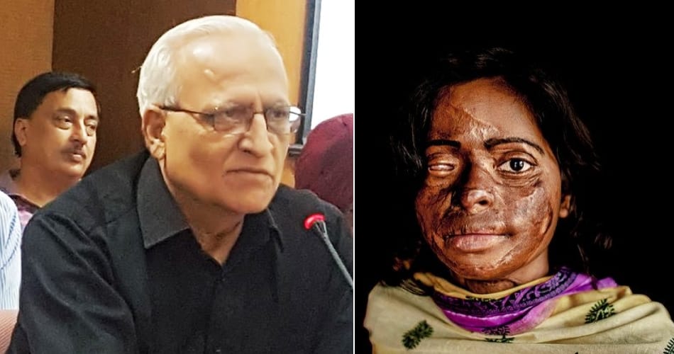 Highcourt Advocate HC Arora fight for acid attack victims