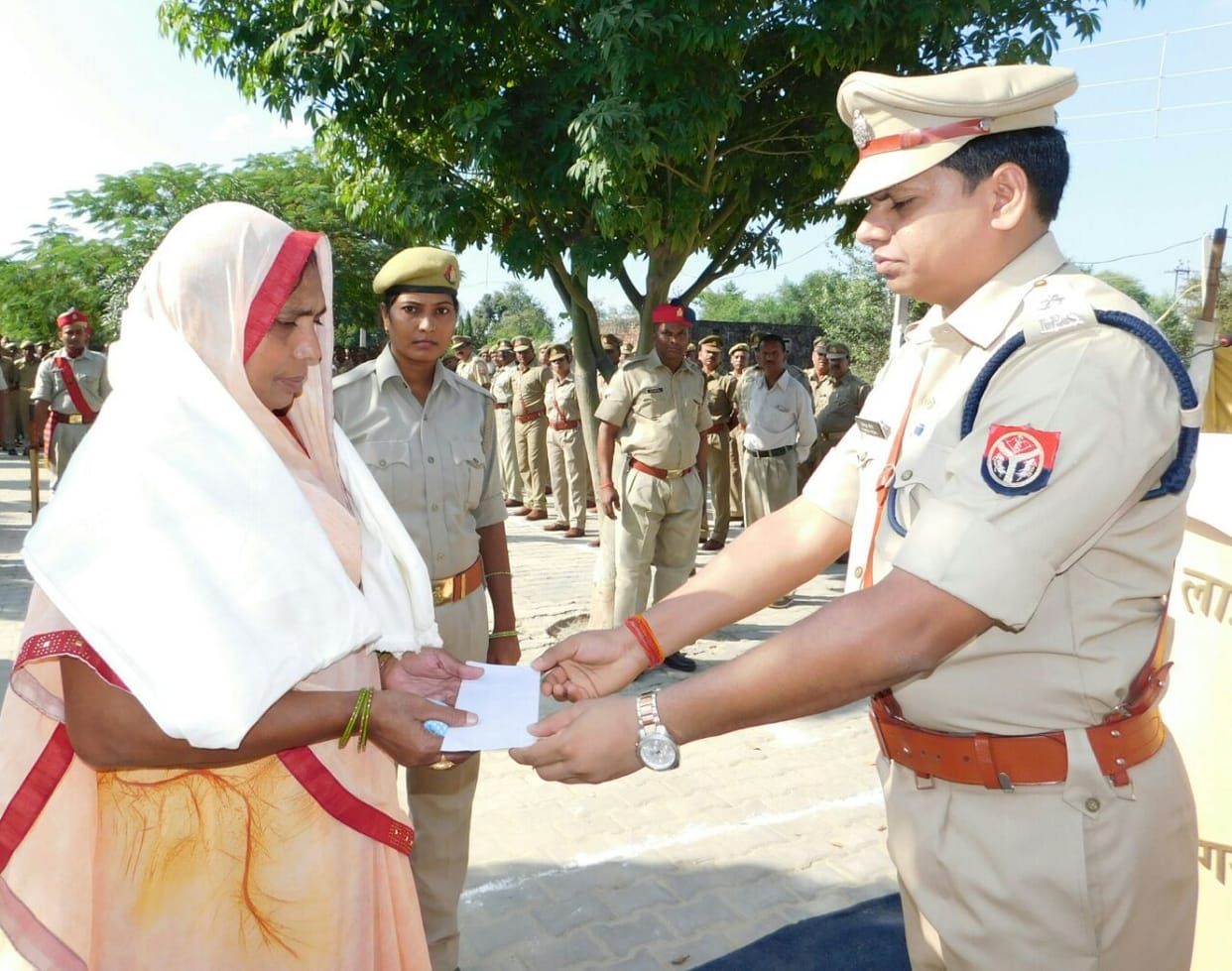 स्मृति दिवस पर याद किए शहीद पुलिस कर्मी