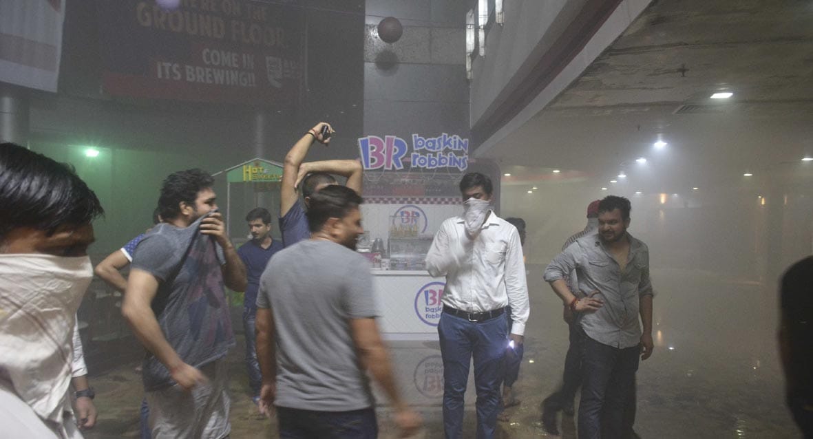 case registred against JHV mall owner and manager