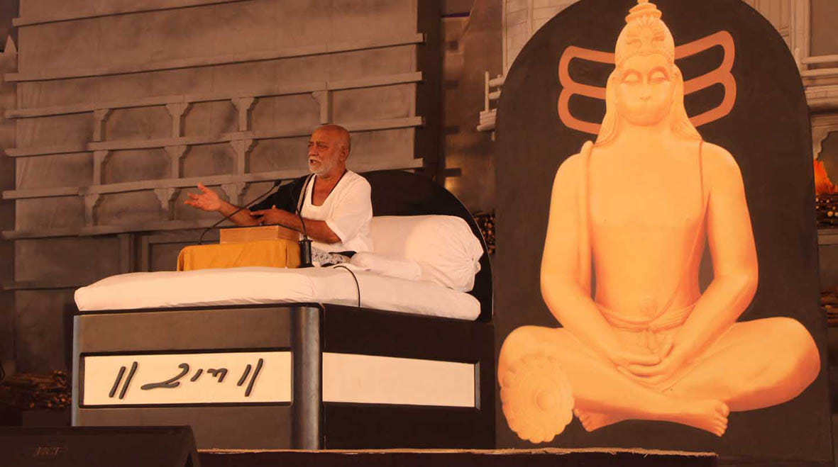 morari bapu wikk conduct katha path in ayodhya