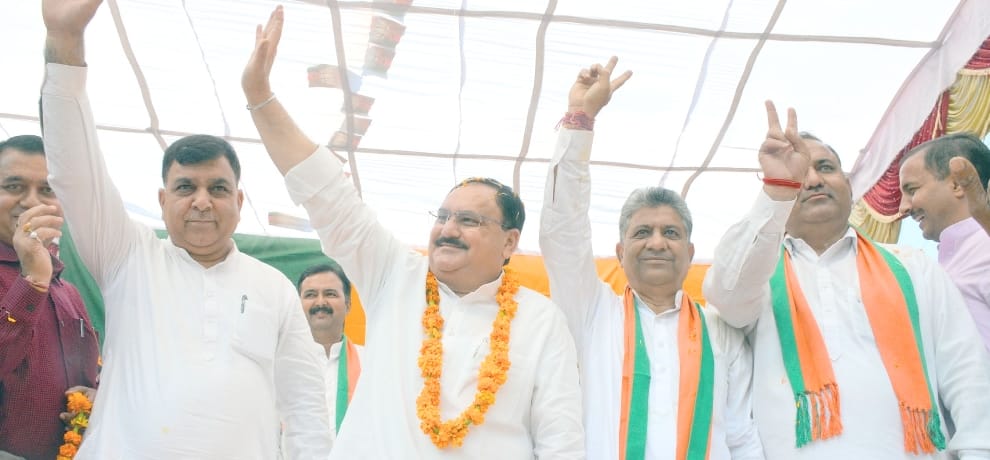 himachal assembly election jp nadda statement regarding bjp cm face
