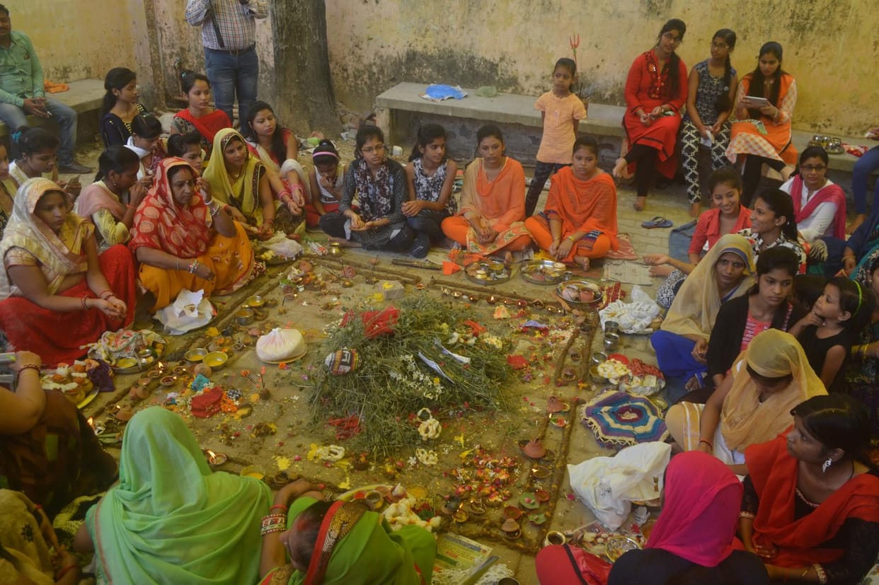 Celebration of Bhaiya Duj was celebrated euphoria