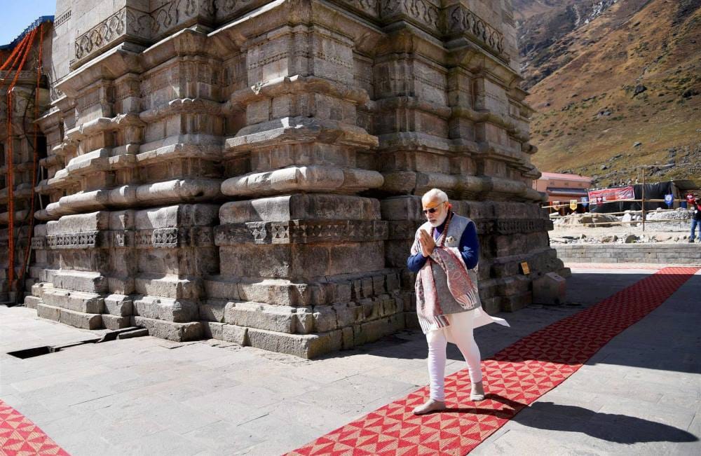 pm modi visit kedarnath dham on diwali 2018