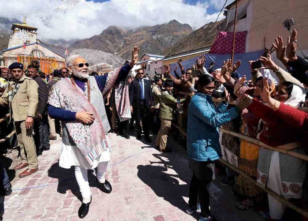 pm modi visit kedarnath dham on diwali 2018