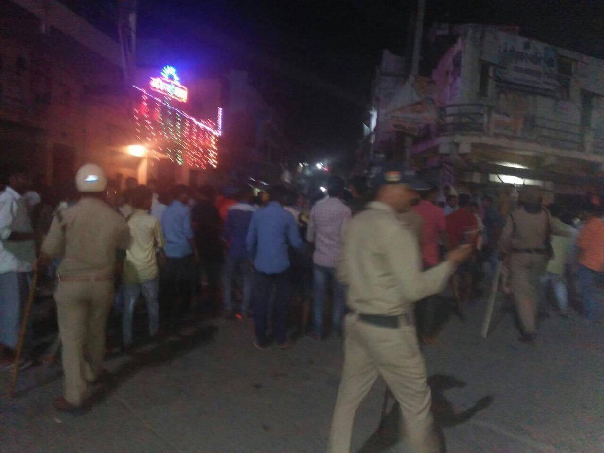 public anger on death in road accident