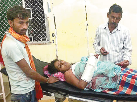 Shot in the house in Banda, shot dead, husband's death