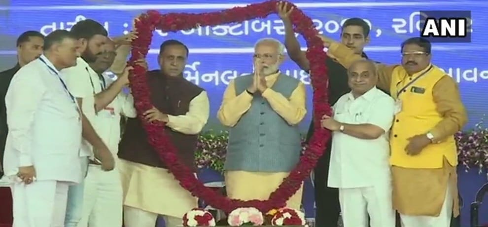 pm modi in Gujarat Bhavnagar Vadodara inauguration of different project