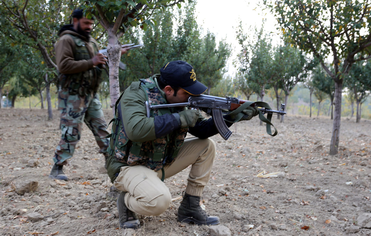 one terrorist killed in encounter with secutity forces in handwara 