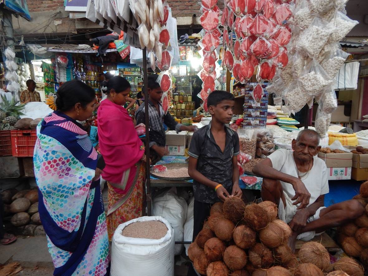 Decorated shops for sun shastra fast