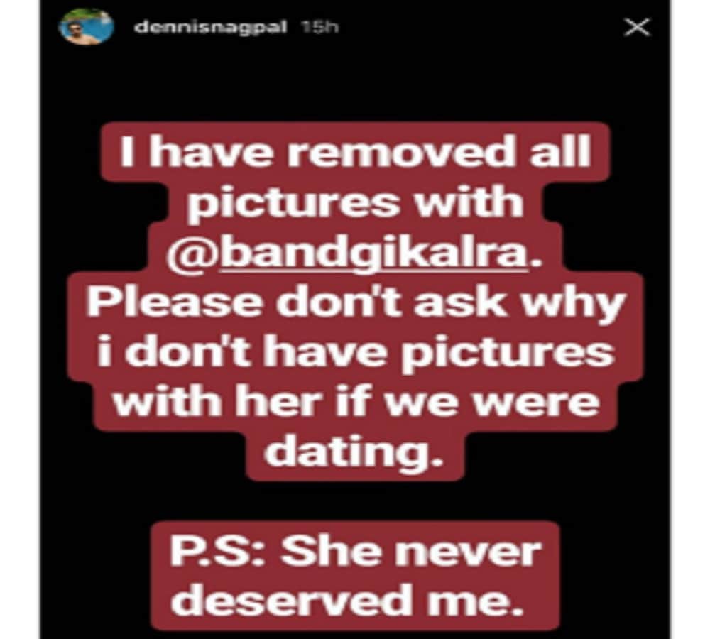 Bandagi Kalra's Boyfriend Dennis Nagpal gets irritate with them lovestory