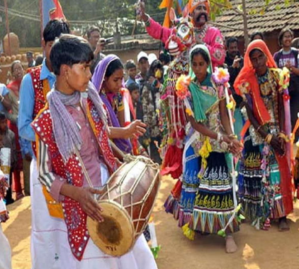 Garasia Community follows a unique tradition where you can marry after child birth