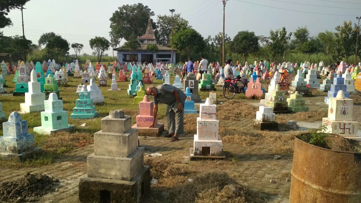Cleanliness of Chhath Ghatas, preparations ready.
