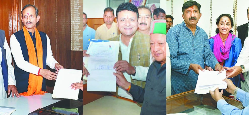 himachal assembly election 2017 95 candidate filed nomination on fifth day