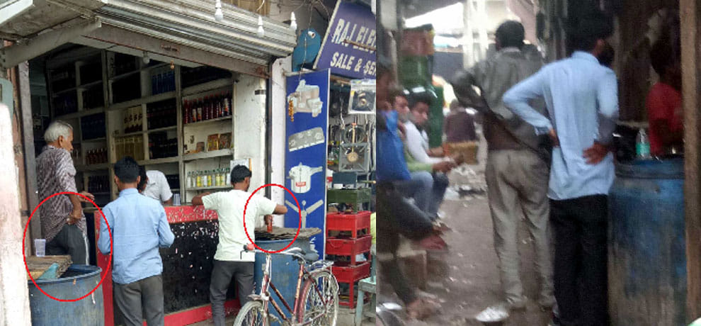women being teased in gurugram by drunk men in day light