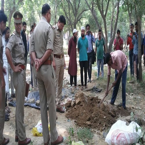 The child body was removed by digging a grave, these serious allegations put on wife-mother-in-law
