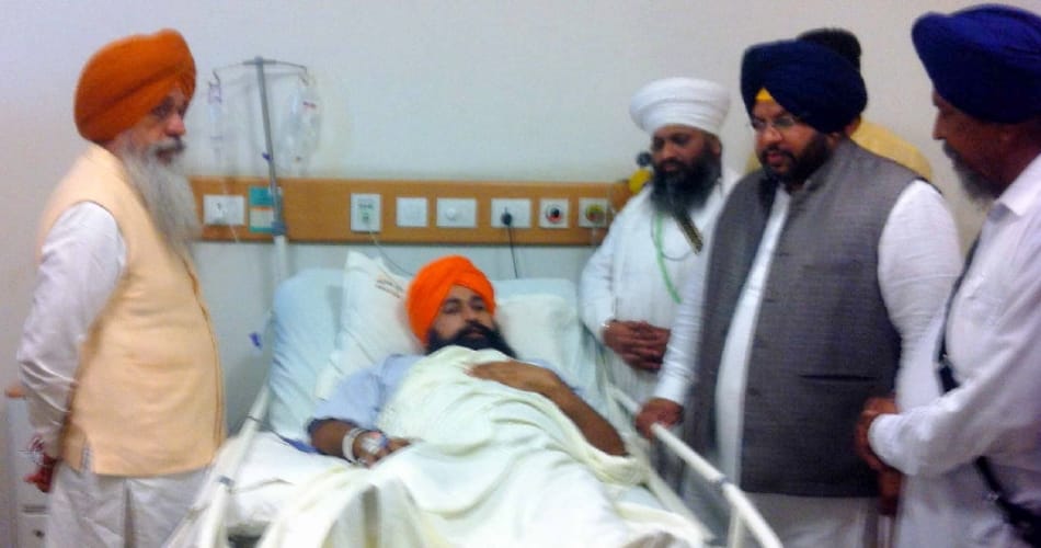 Parminder Singh Kolianwali was allegedly attacked by nearly 15 persons