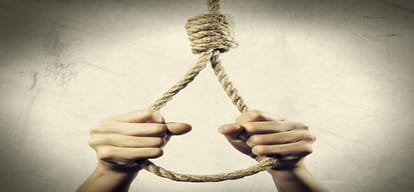 a man hanged himself after his wife cheated him 
