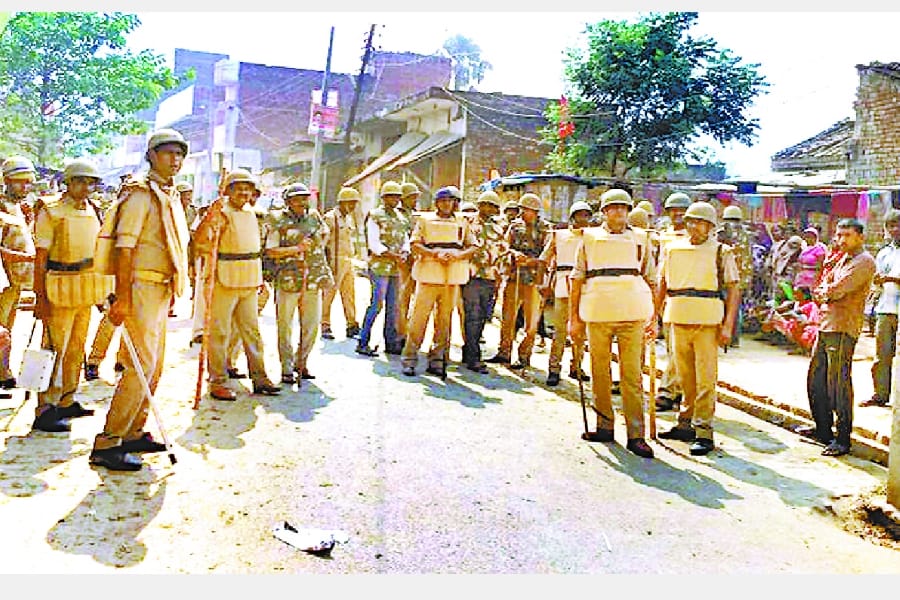 one injured in celebratory firing in ambedkarnagar creates a ruckus.