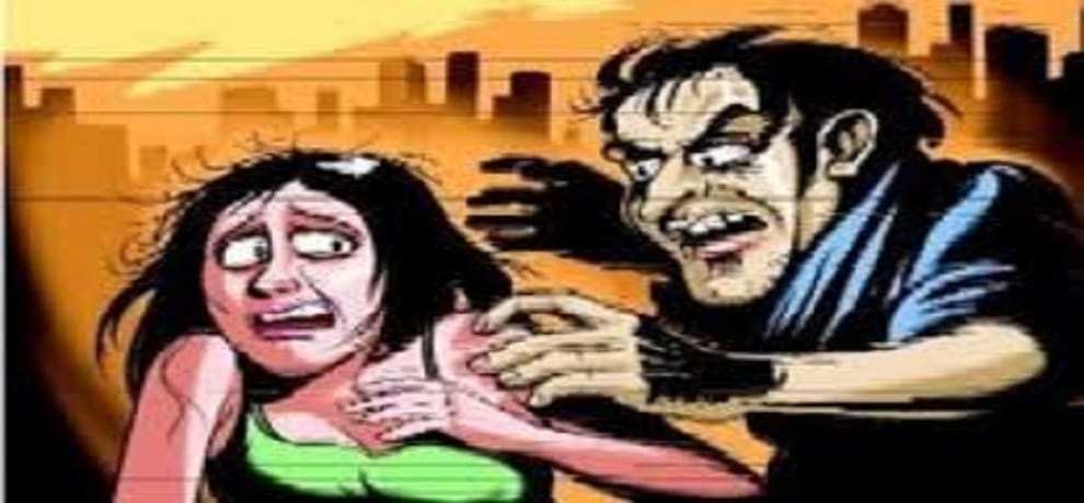 youth molesting woman in city bus