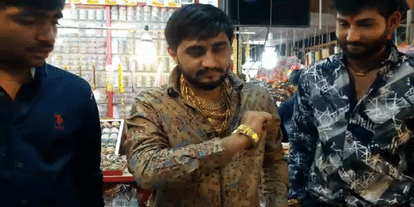 The golden boy who keeps on wearing gold worth Rs 1.20 crore