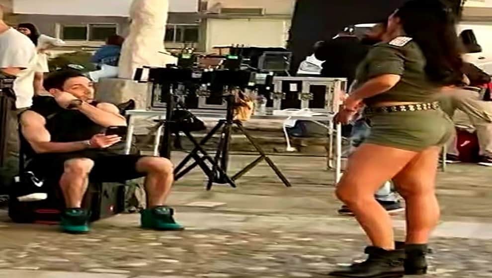 Katrina Kaif shoots a song with Salman for Tiger Zinda Hai looking hot 
