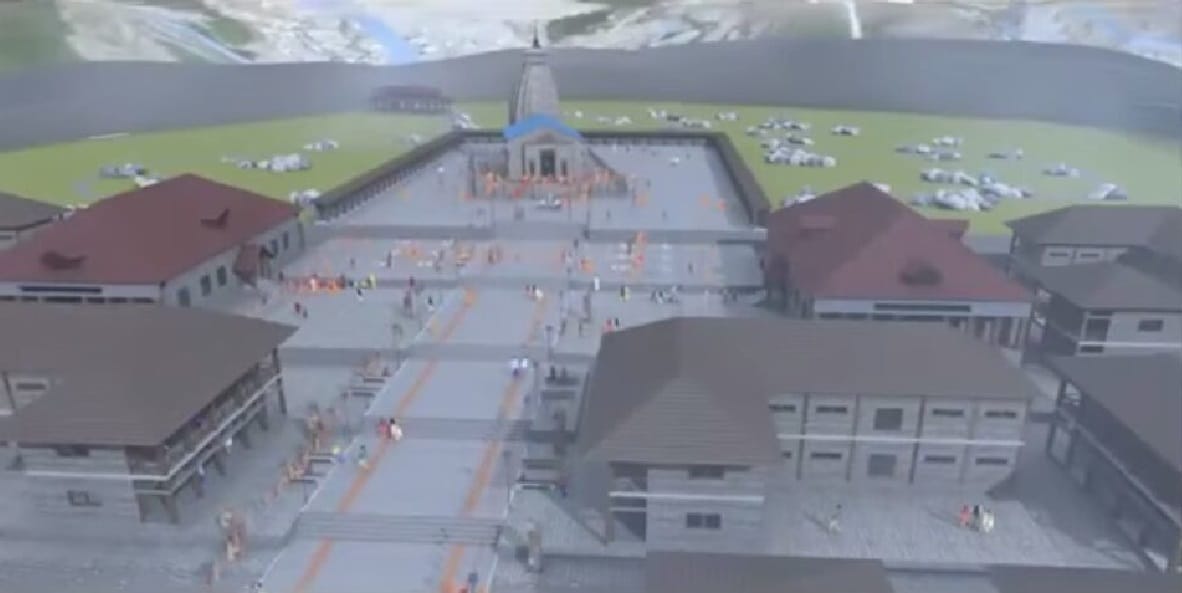 new kedarnath exclusive photos in prime minister modi dream project
