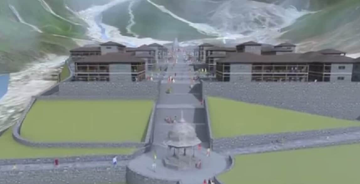 new kedarnath exclusive photos in prime minister modi dream project