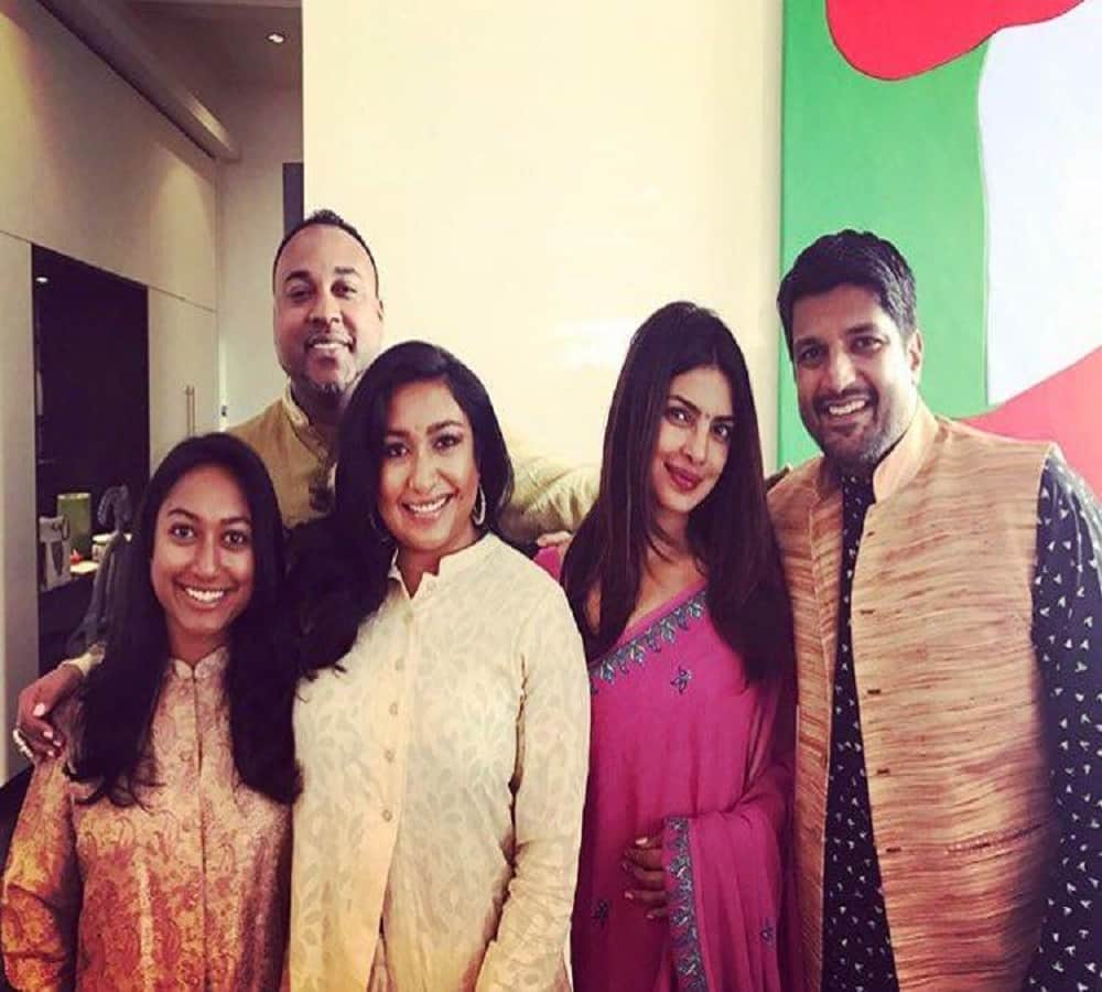 Priyanka Chopra looking gorgeous in diwali party at her New York apartment